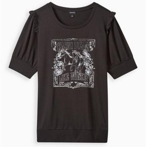 NWT Torrid Graphic French Terry Short Sleeve Sweatshirt 4X